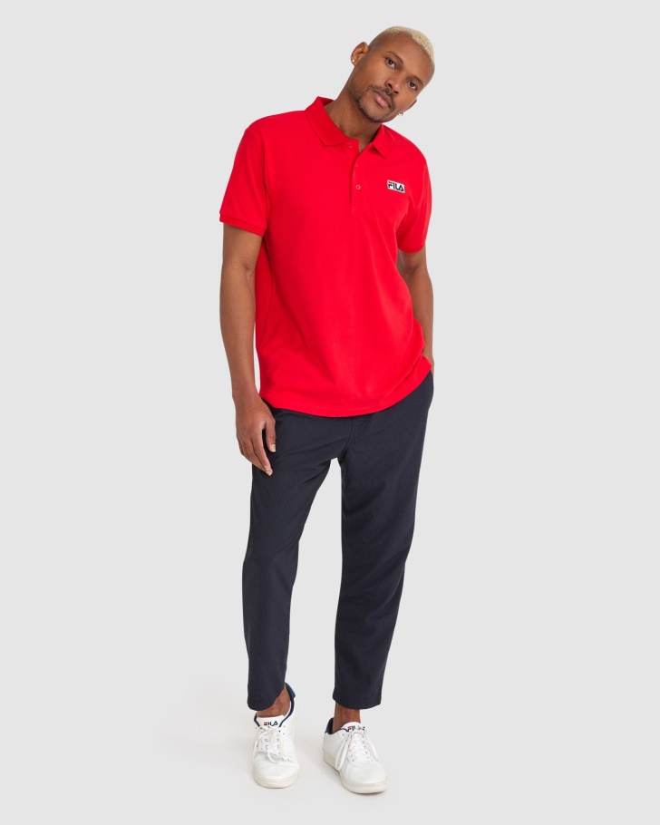 Polo Asher Vermelho Fila Masculino