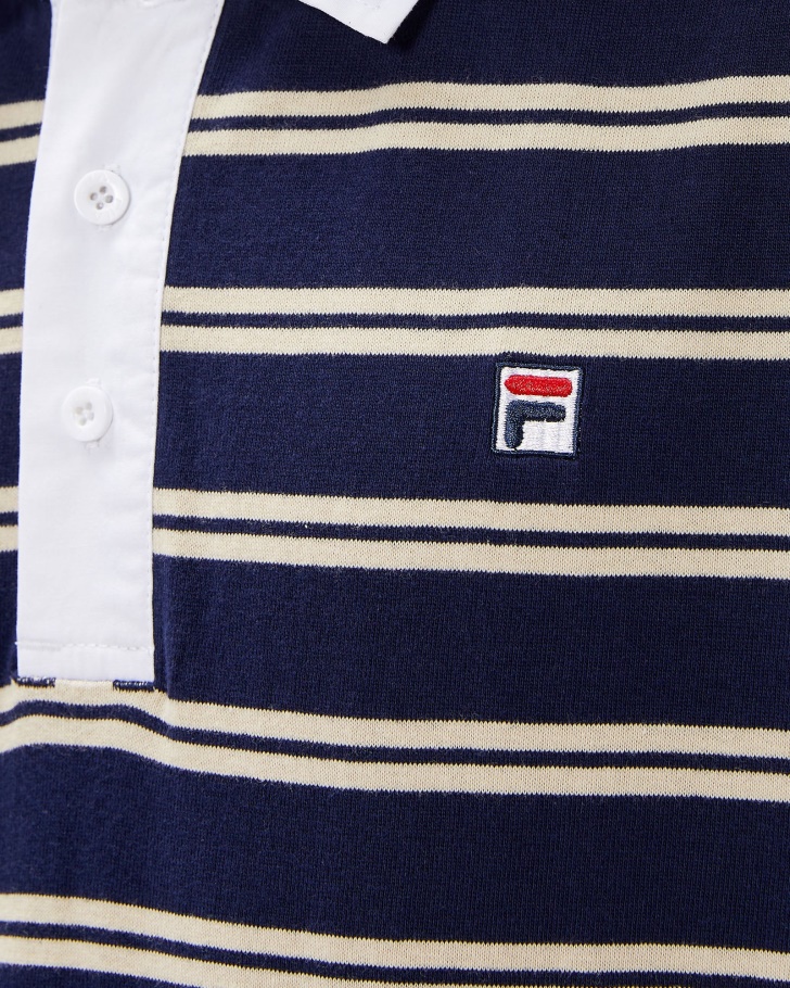 Polo De Rúgbi Masculino Distintivo Fila New Navy