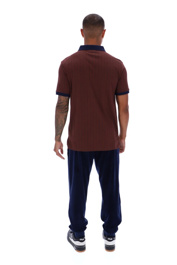 Polo Fashion Listrado Vintage Clássico Fila Bb1