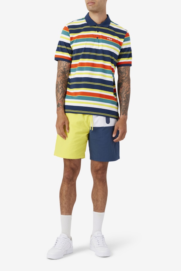 Polo Tomate Cereja/fila Amarela Fazla