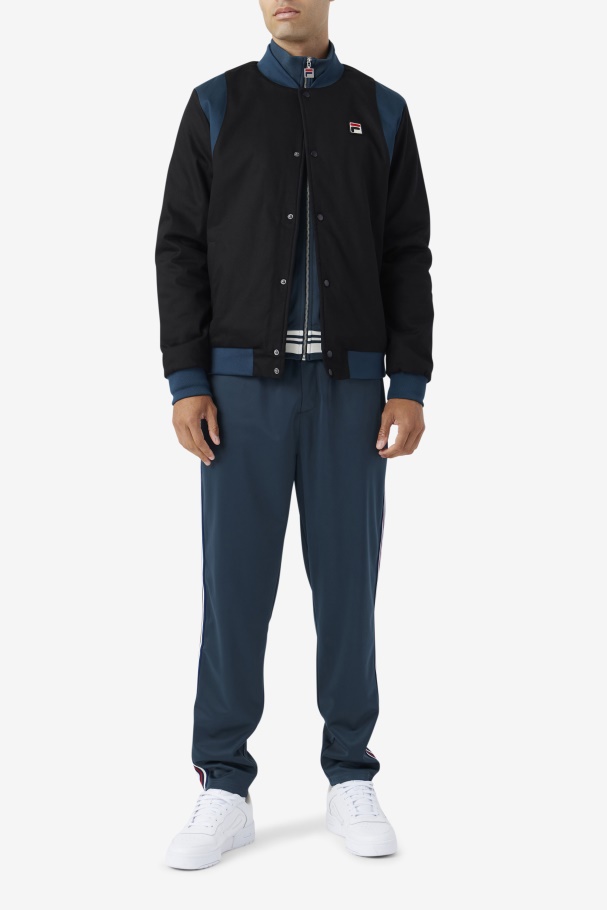 Preto/azul Cree Bomber Fila