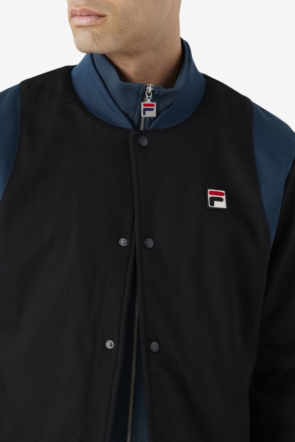 Preto/azul Cree Bomber Fila