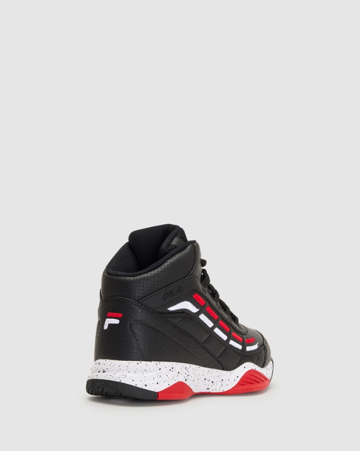 Preto/branco/fred Kids Spitfire Fila