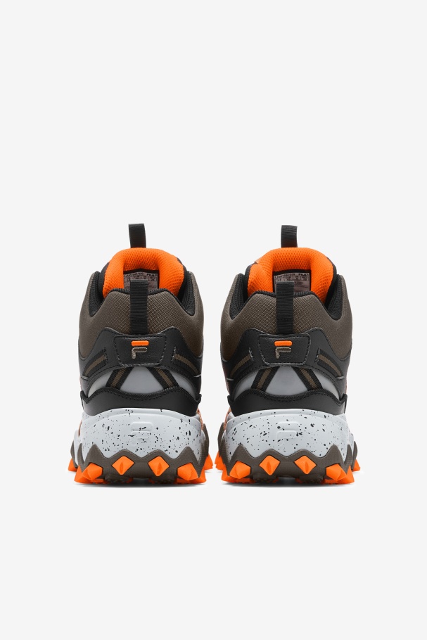 Preto/major Marrom/laranja Fila Masculino Oakmont Tr Mid