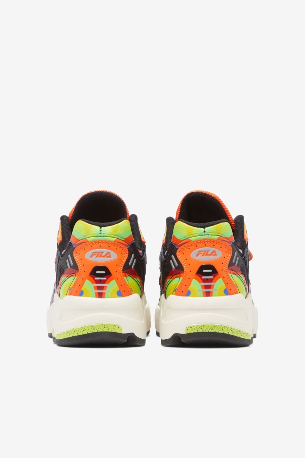 Preto/vermelho Laranja/vermelho Fila Arquivo Masculino Rjv