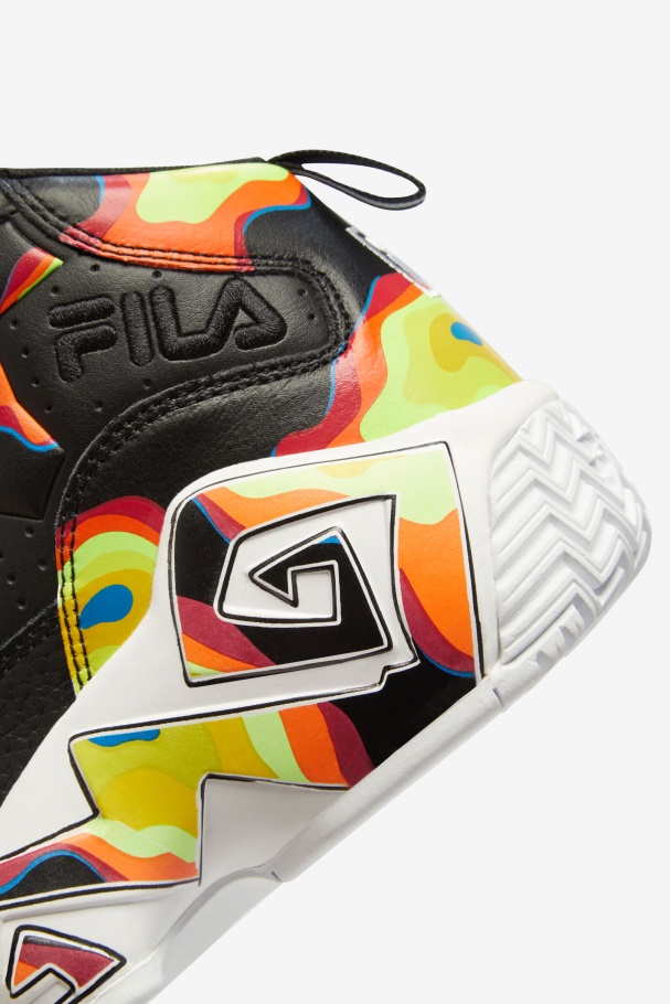 Preto/vermelho Laranja/vermelho Fila Big Kids\ Mb