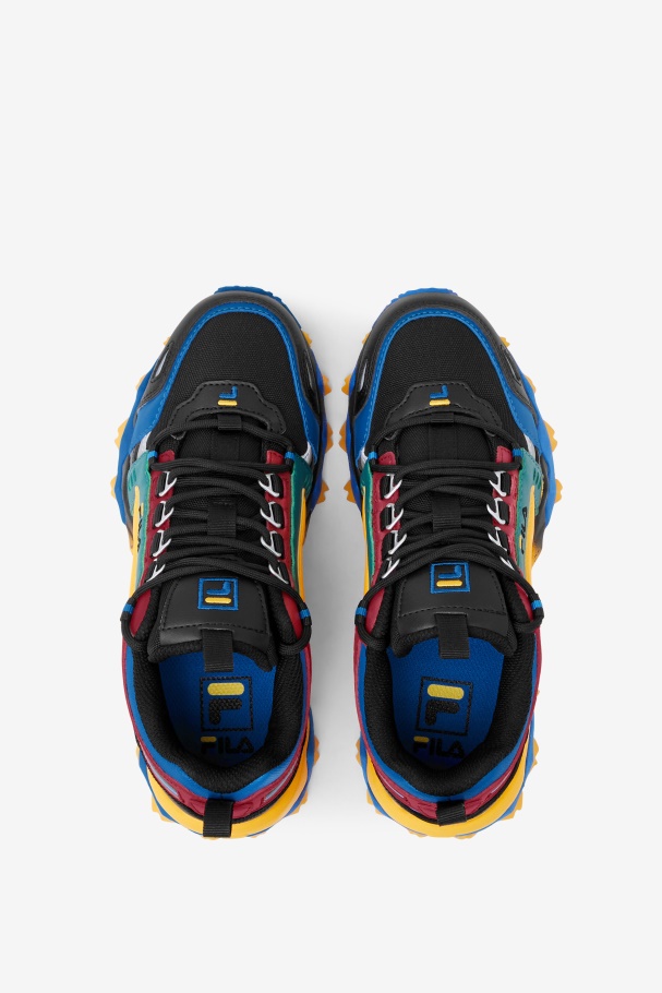 Preto/vermelho Rio/azul Imperial Fila Little Kids\ Oaktmont Tr