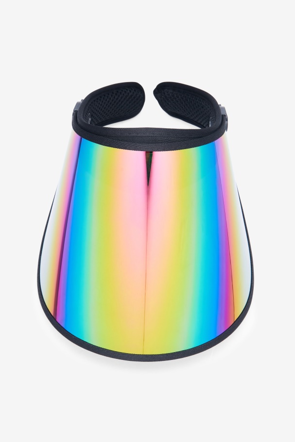 Protetor Facial De Plástico Fila Preto/iridescente