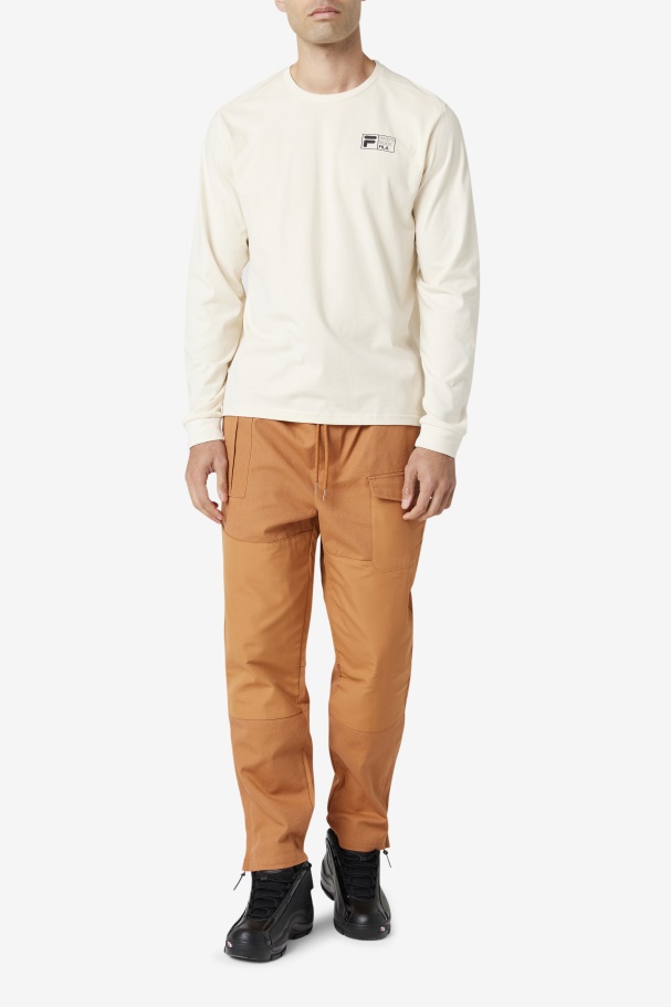 Rapel Camiseta Manga Longa Fila Branca