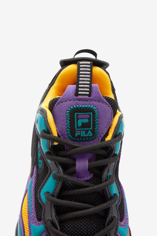 Rastreador De Raios Para Crianças Preto/roxo/branco Apex Fila