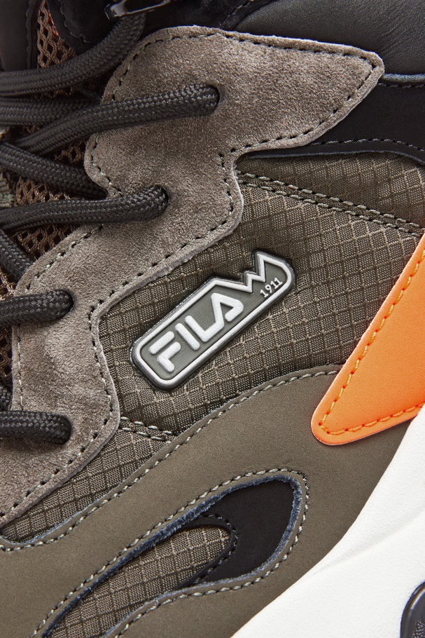 Rastreador Masculino Tarmac/preto/laranja Tr 2 Mid Fila