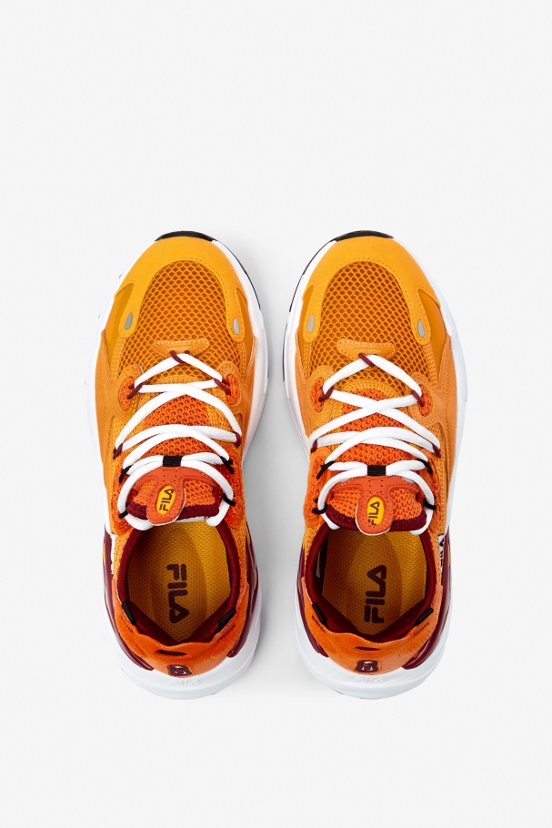 Ray Tracer Feminino Fila Ouro/laranja/branco Evo 2