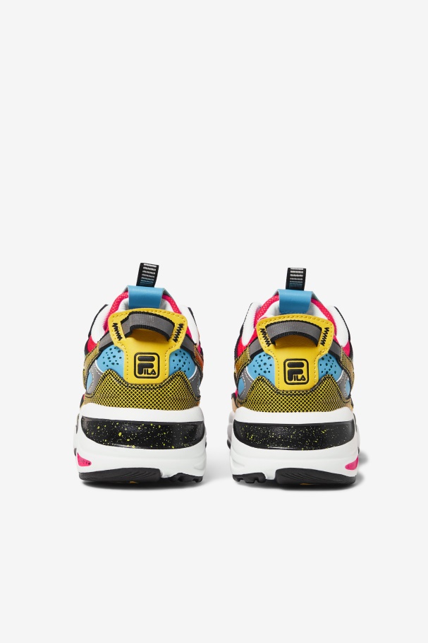 Ray Tracer Infantil Apex Fila Preto/diva Rosa/branco