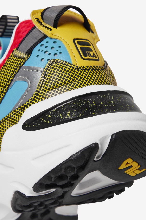 Ray Tracer Infantil Apex Fila Preto/diva Rosa/branco