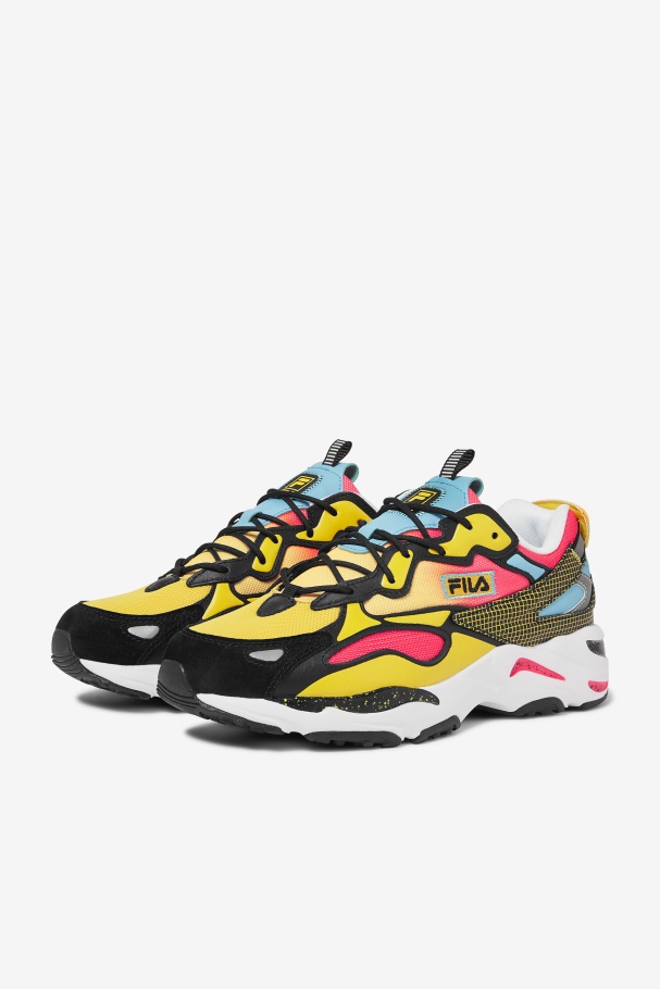 Ray Tracer Masculino Apex Preto/rosa Profundo/branco Fila