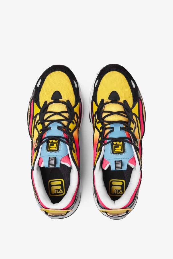 Ray Tracer Masculino Apex Preto/rosa Profundo/branco Fila