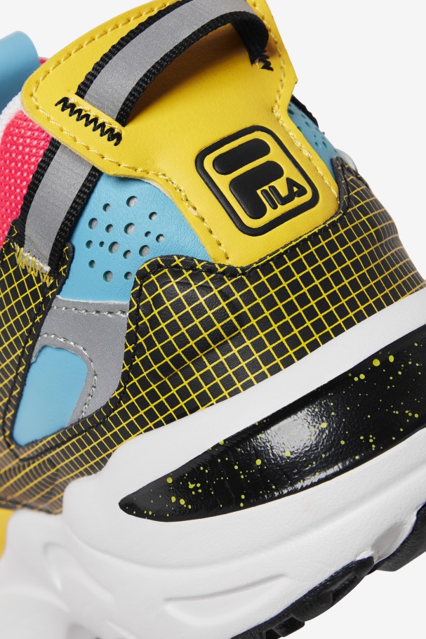 Ray Tracer Masculino Apex Preto/rosa Profundo/branco Fila