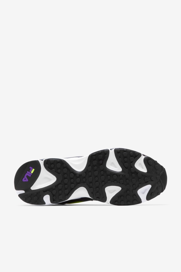 Ray Tracer Masculino De Fila Preto/branco/roxo ápice