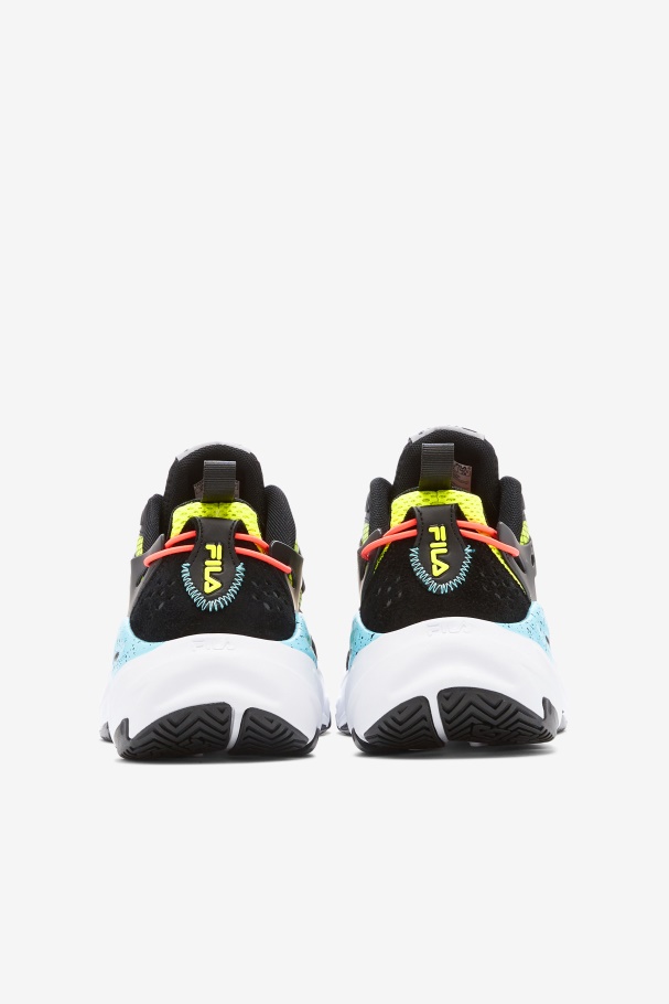Ray Tracer Masculino Fila Preto/branco/amarelo Evo