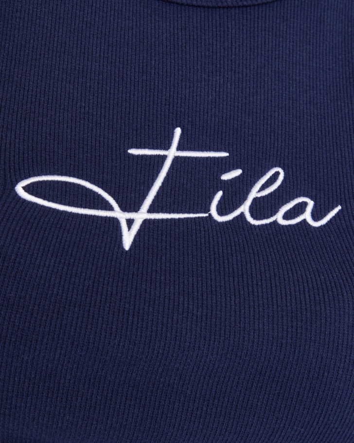 Regata Feminina Cinzia Rib Nova Navy Fila