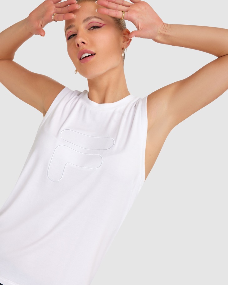 Regata Feminina Spencer Fila Branca