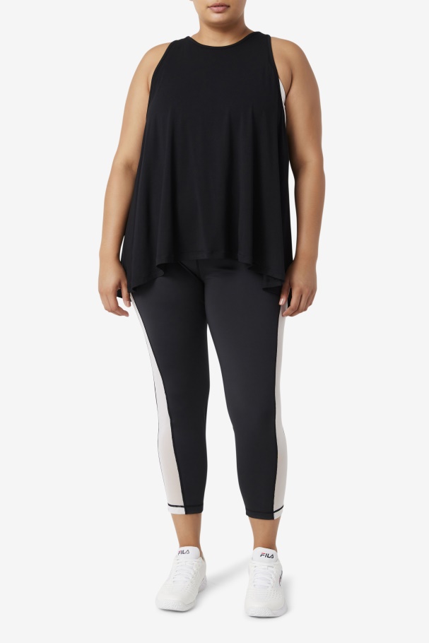 Regata Fi-lux Aberta Nas Costas Fila Preta