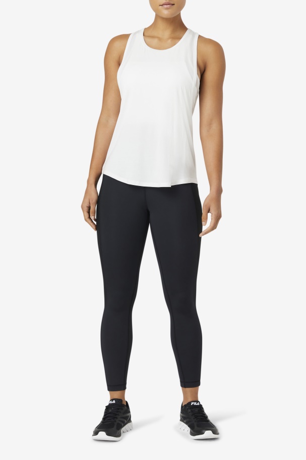 Regata Longa Branca Fila Fi-lux