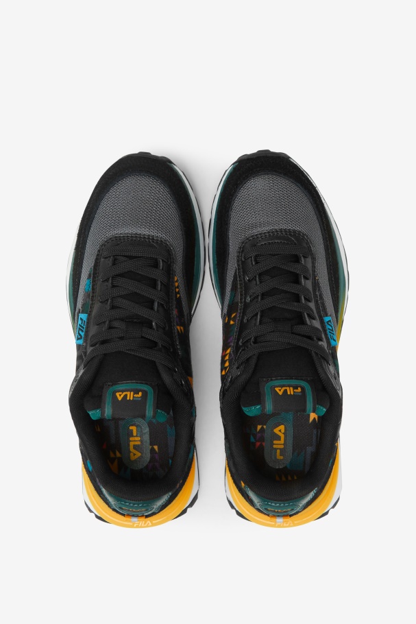 Renno Fila De Criança Grande Preto/june Bug/açafrão