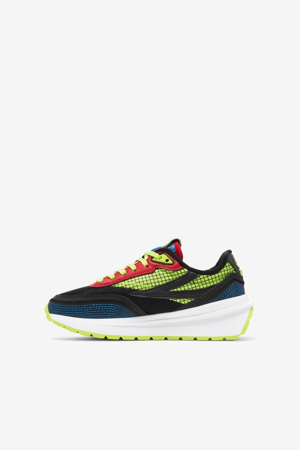 Renno Fila Infantil Preto/azul/vermelho