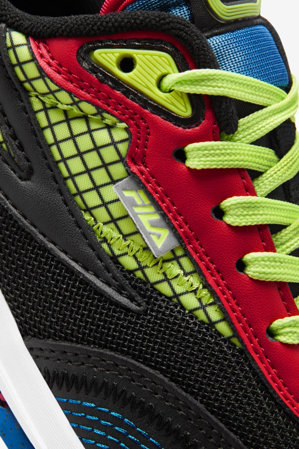 Renno Infantil Fila Grande Preto/azul/vermelho