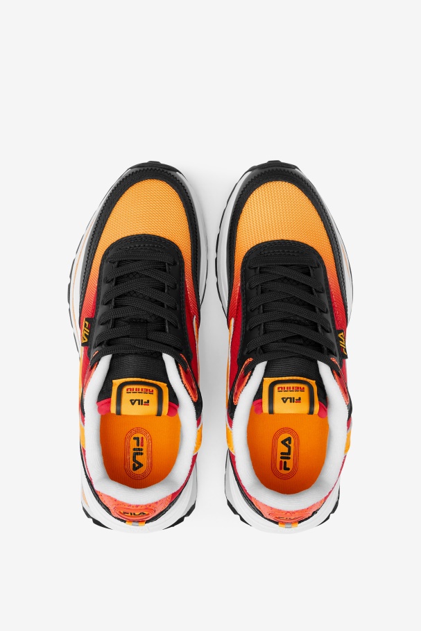 Renno Infantil Grande Preto/vermelho/ouro Fila