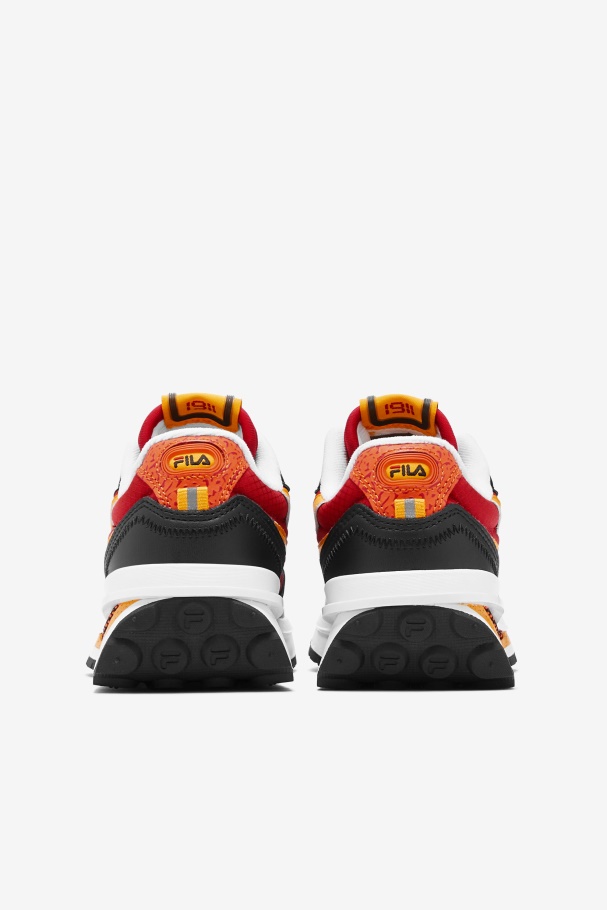 Renno Infantil Grande Preto/vermelho/ouro Fila