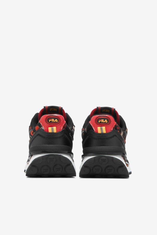 Renno Infantil Preto/oxford Bege/branco Fila Grande