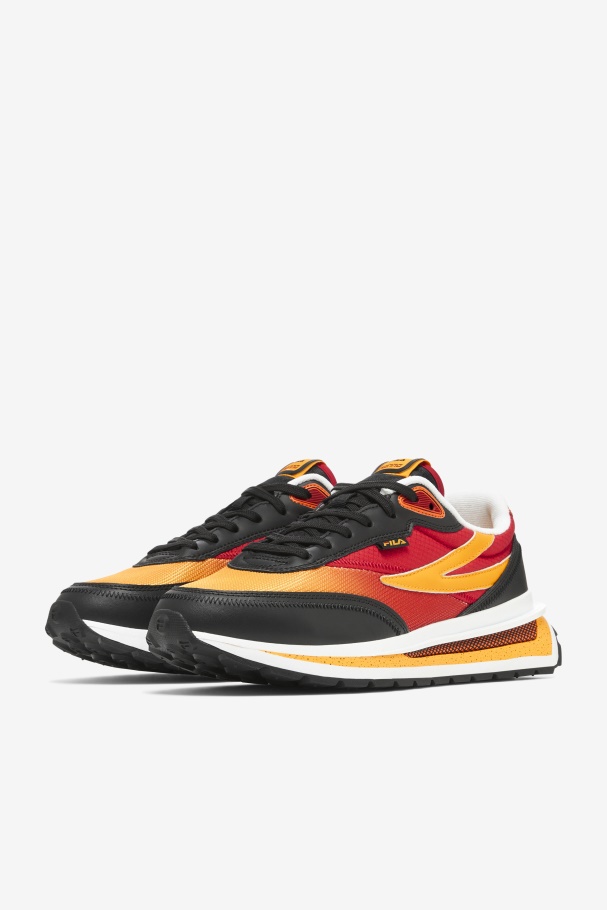 Renno Masculino Fila Preto/vermelho/dourado