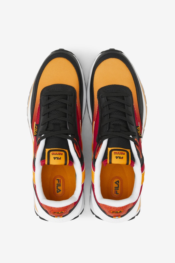 Renno Masculino Fila Preto/vermelho/dourado