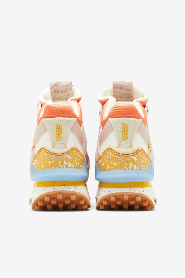 Renno Multi Trekking Feminino Laranja/cinza/branco Fila