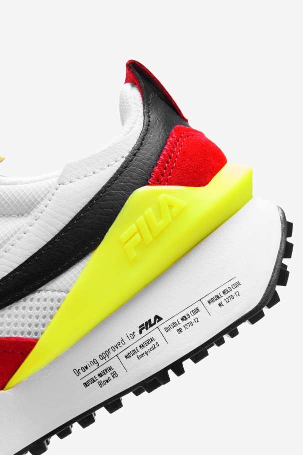 Renno N-geração Feminino Branco/rosa Diva/amarelo Fila