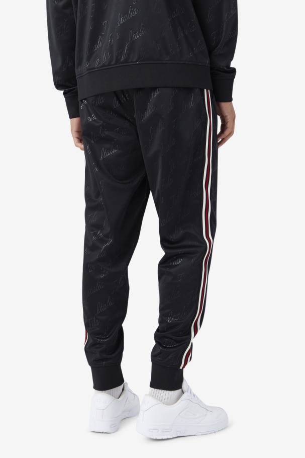 Ridd Track Pant Fila Preto/gardenia/amarelo