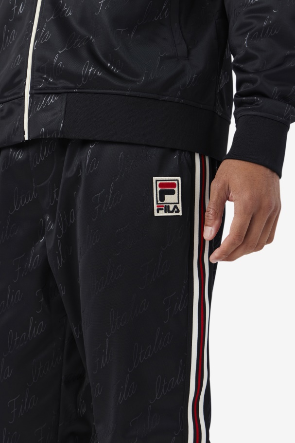 Ridd Track Pant Fila Preto/gardenia/amarelo