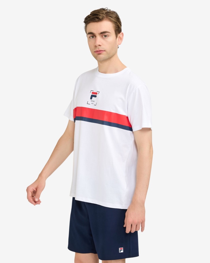 Roger Camiseta Fila Branca