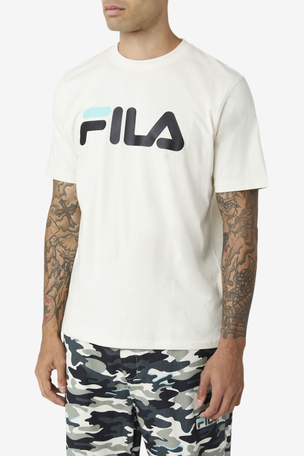 Rola/preto/azul águia Camiseta Masculina Fila