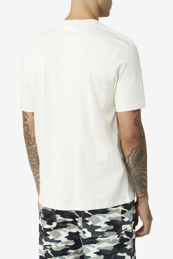 Rola/preto/azul águia Camiseta Masculina Fila