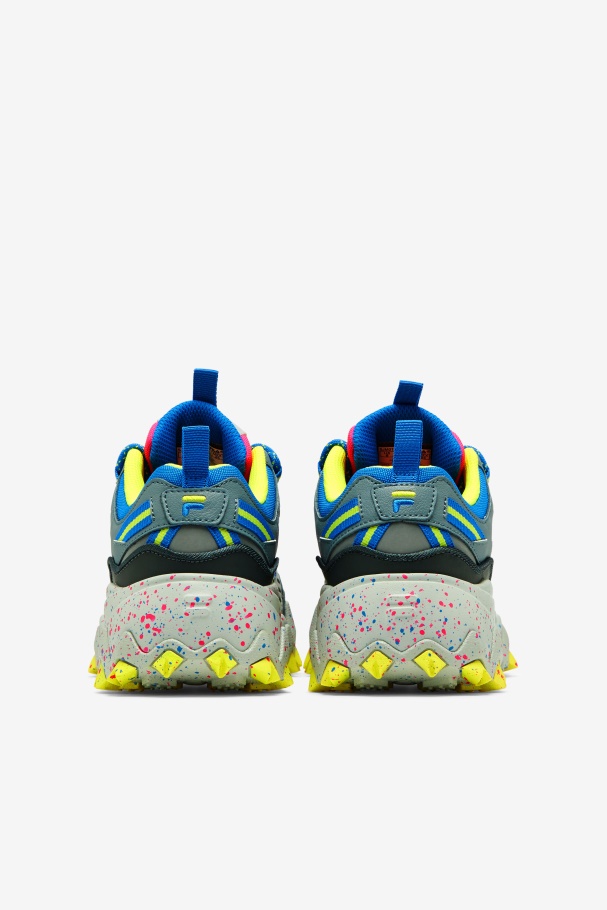 Rosa Glo/monumento/azul Fila Feminino Oakmont Tr