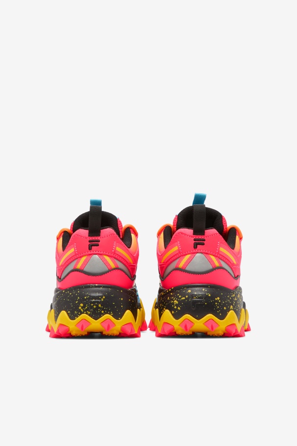 Rosa Profundo/anchova/limão Fila Feminino Oakmont Tr