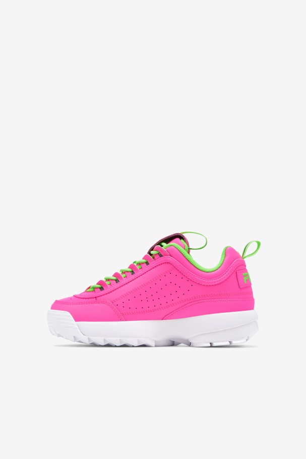 Rosa/verde/branco Disruptor Infantil 2 Premium Fila