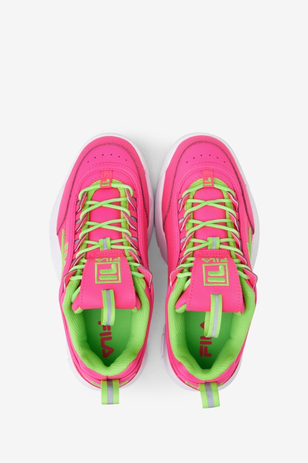 Rosa/verde/branco Disruptor Infantil 2 Premium Fila