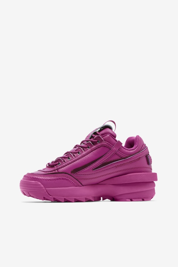 Rouge/grape Wine Fila Disruptor Feminino 2 Exp
