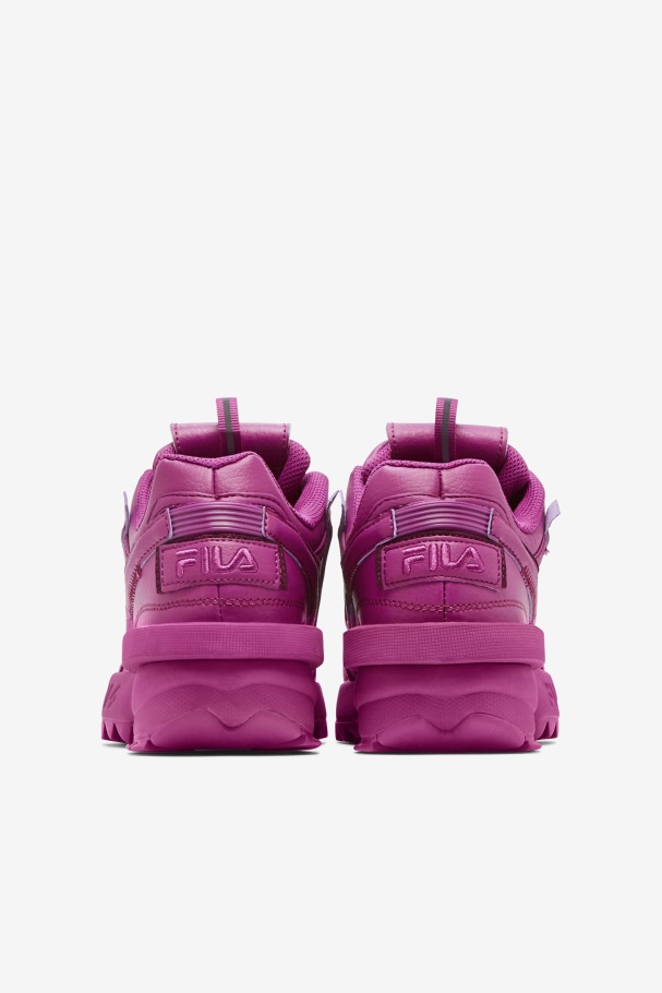 Rouge/grape Wine Fila Disruptor Feminino 2 Exp