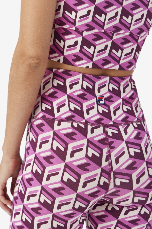 Rouge/potpourri/vinho De Uva Fila Ainhoa ​​bike Short