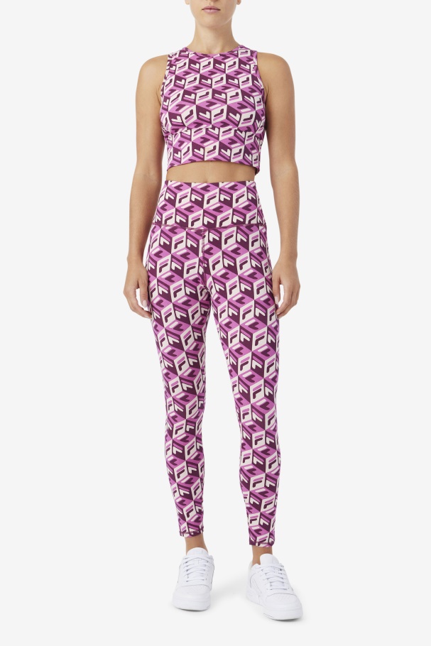 Rouge/potpourri/vinho De Uva Karteras 7/8 Tight Fila